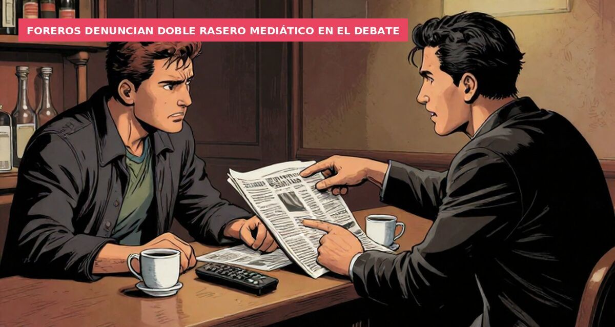 Foreros denuncian doble rasero mediático en el debate