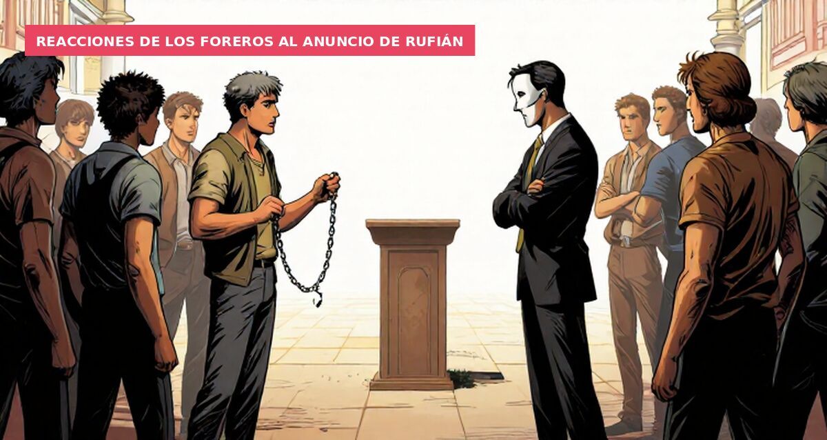 Reacciones de los foreros al anuncio de Rufián