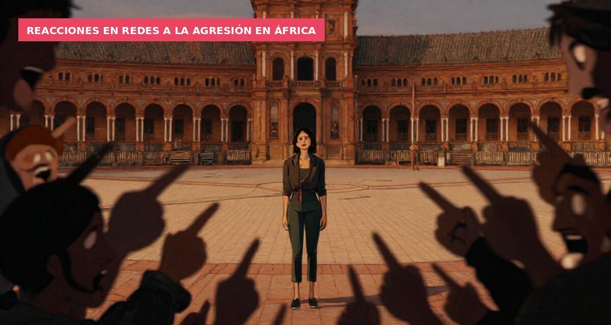 Española en bici por África: indignada por una falta de respeto