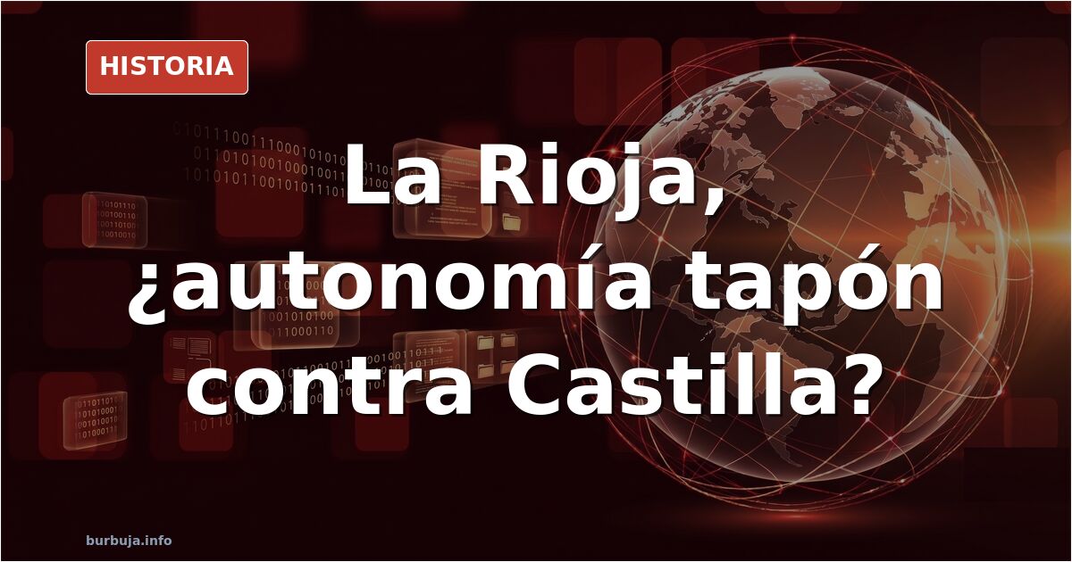 Vista de un viñedo en La Rioja con la ciudad de Logroño al fondo, símbolo de la autonomía riojana