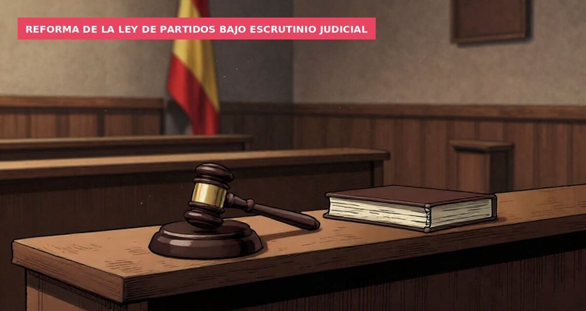 Reforma de la Ley de Partidos bajo escrutinio judicial