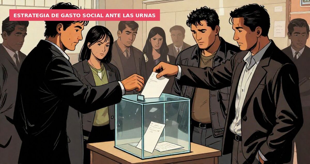 Estrategia de gasto social ante las urnas
