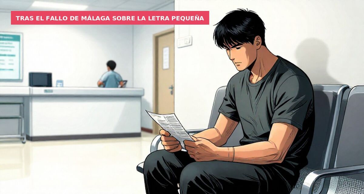 Tras el fallo de Málaga sobre la letra pequeña