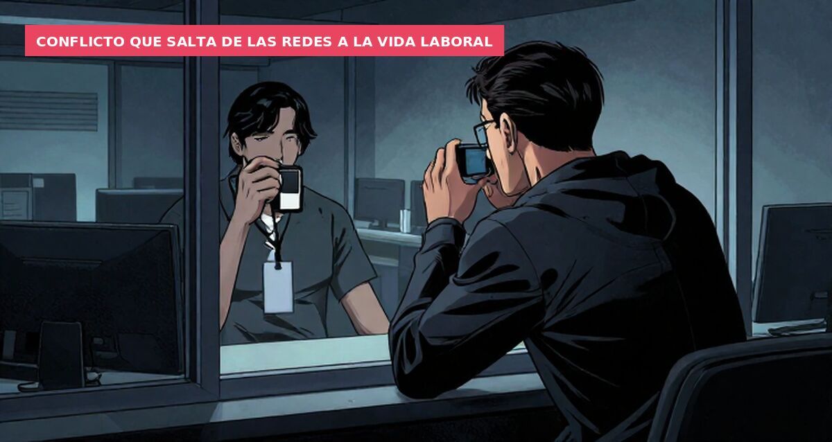 Conflicto que salta de las redes a la vida laboral