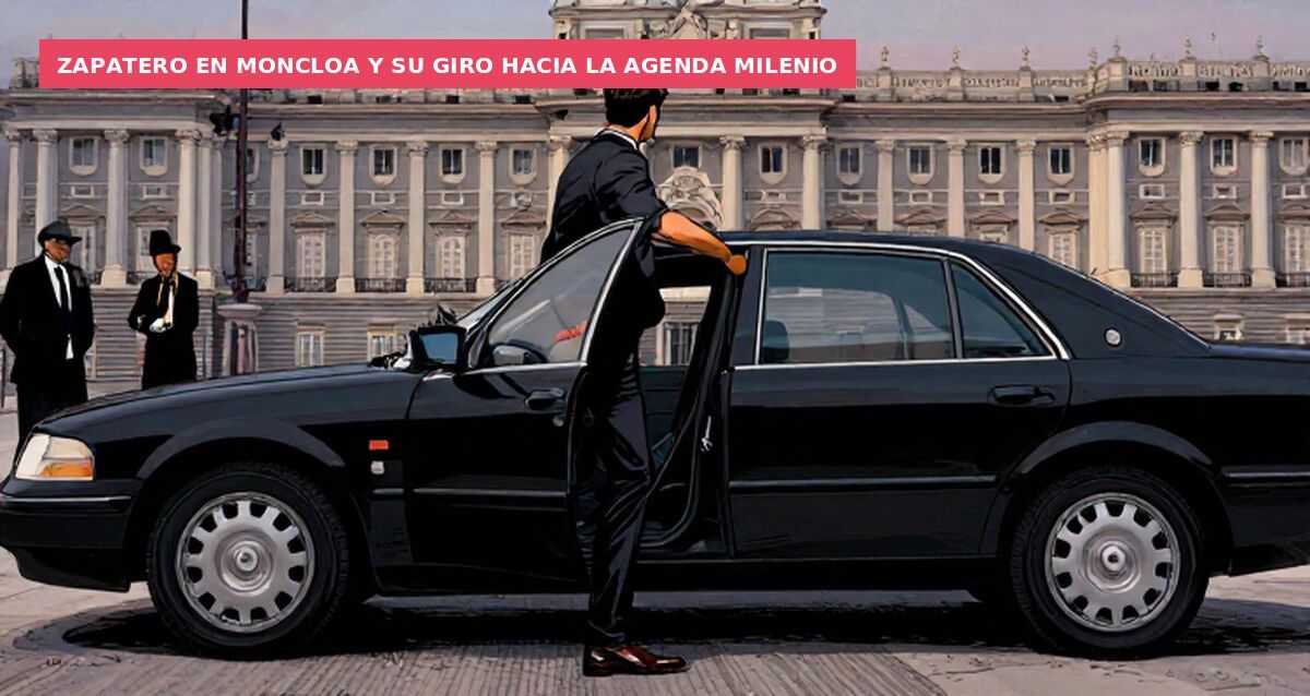 Zapatero en Moncloa y su giro hacia la Agenda Milenio