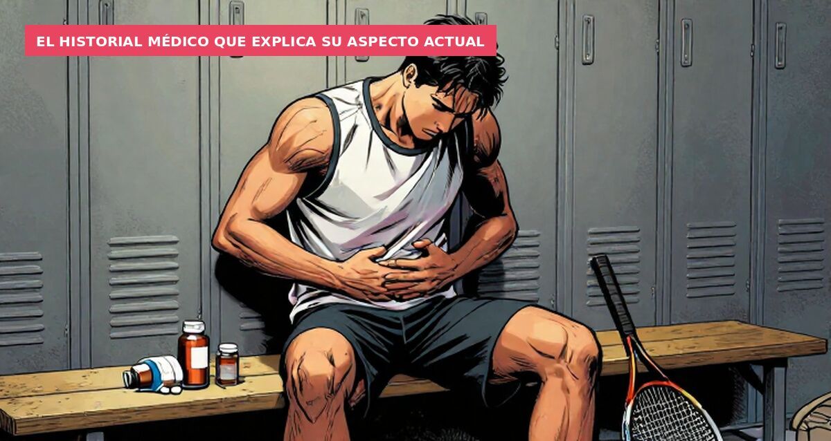 El historial médico que explica su aspecto actual