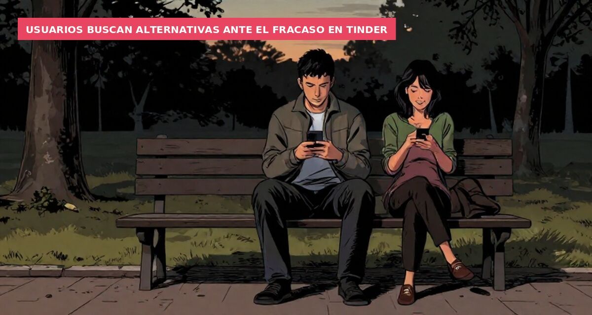 Usuarios buscan alternativas ante el fracaso en Tinder