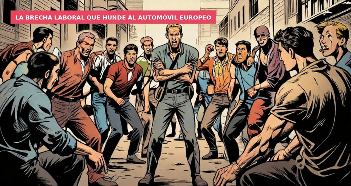 La brecha laboral que hunde al automóvil europeo