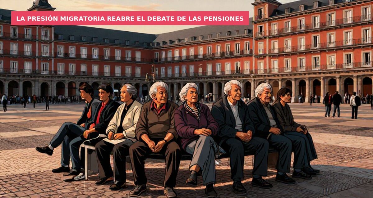 La presión migratoria reabre el debate de las pensiones