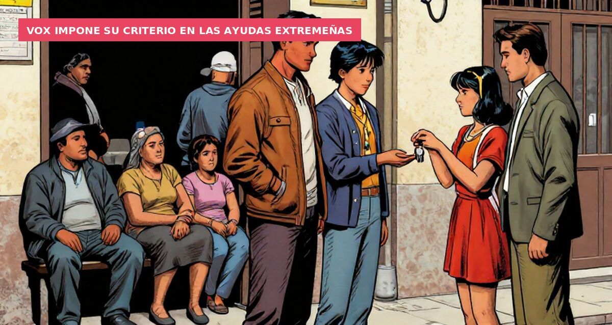 Vox impone su criterio en las ayudas extremeñas
