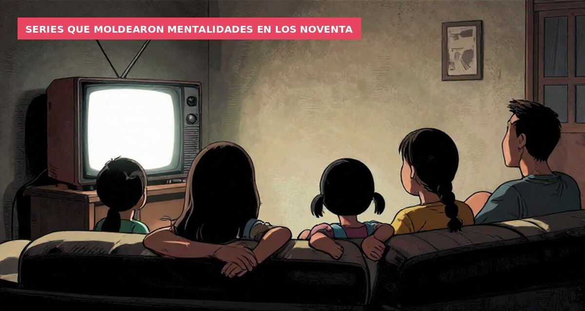 Series que moldearon mentalidades en los noventa