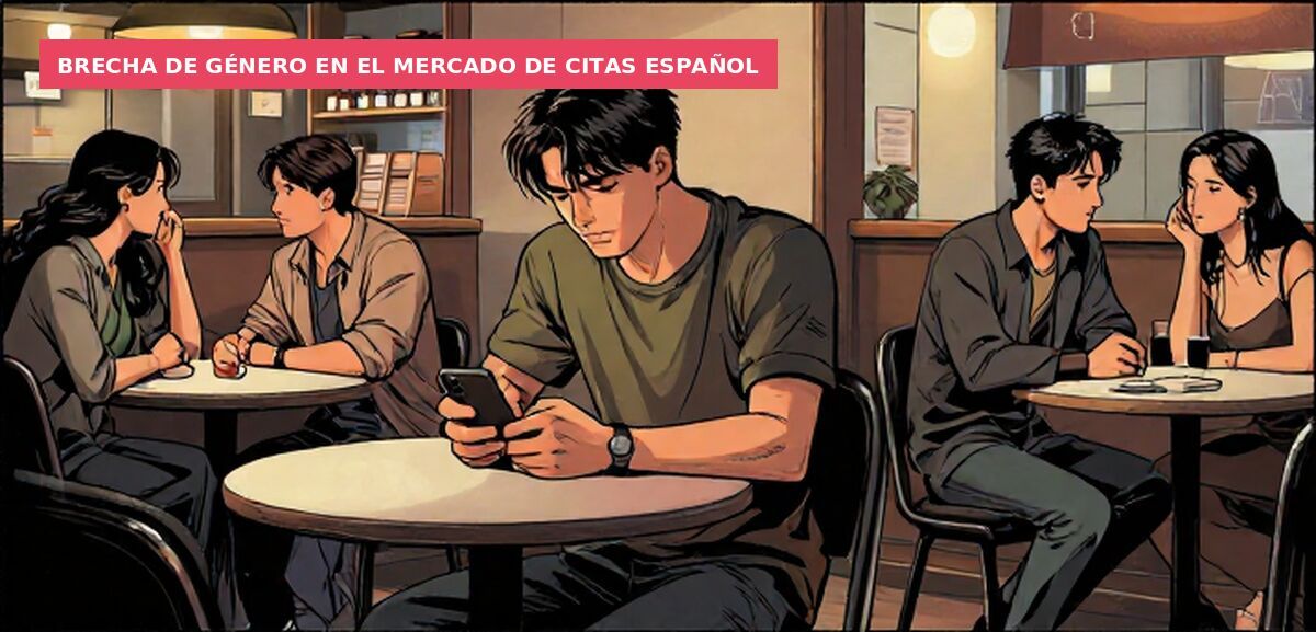 Brecha de género en el mercado de citas español