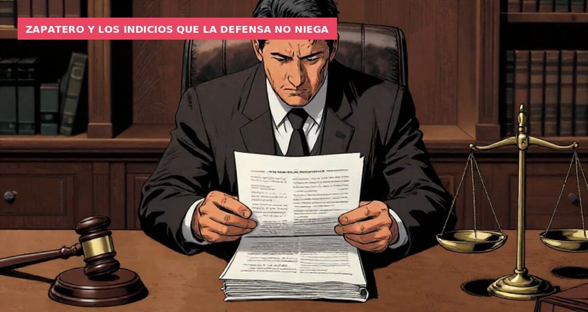 Zapatero y los indicios que la defensa no niega