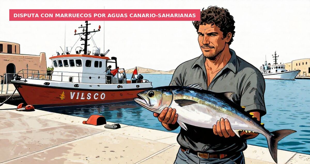 Disputa con Marruecos por aguas canario-saharianas