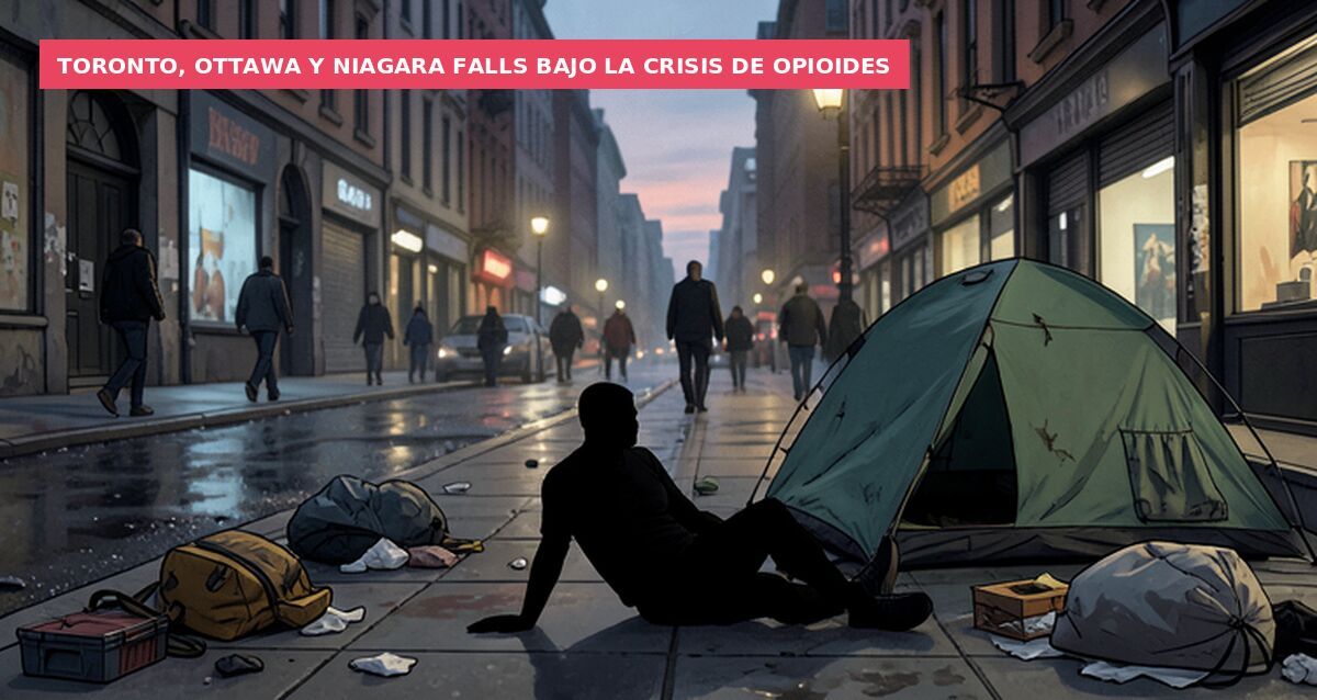 Toronto, Ottawa y Niagara Falls bajo la crisis de opioides