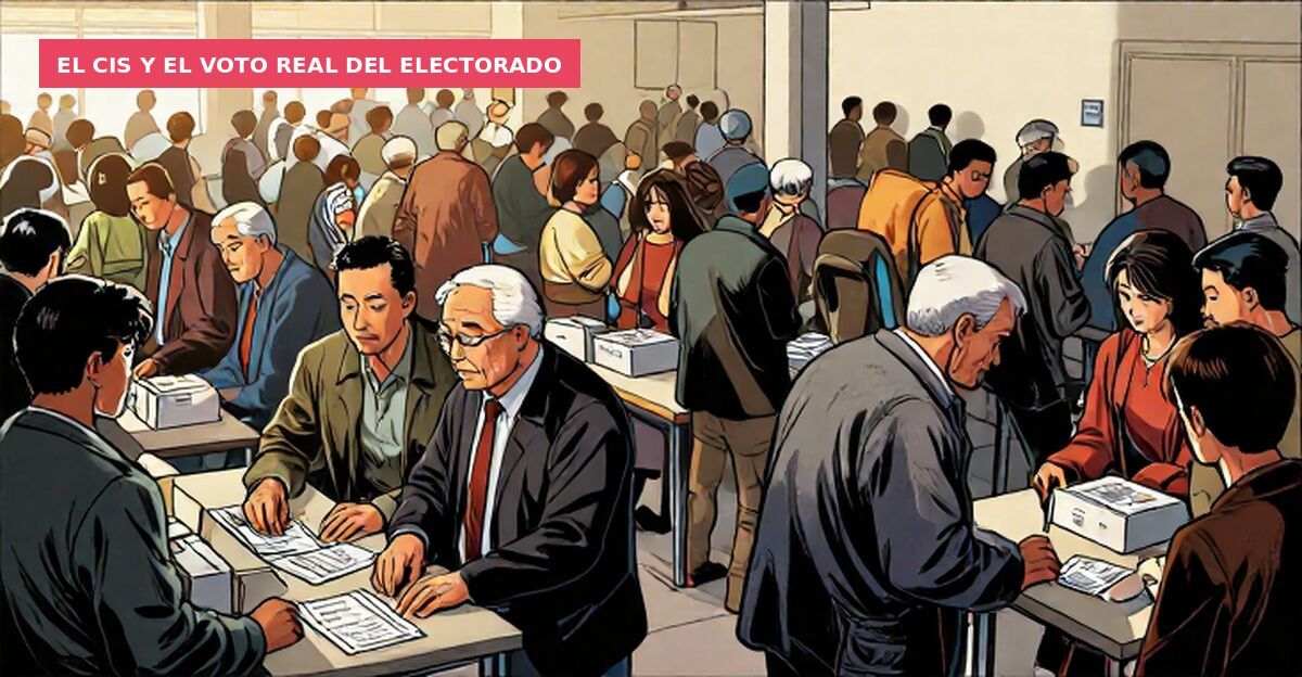El CIS y el voto real del electorado
