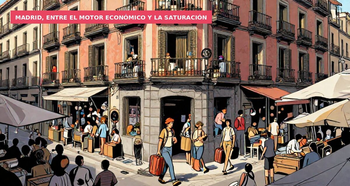 Madrid, entre el motor económico y la saturación