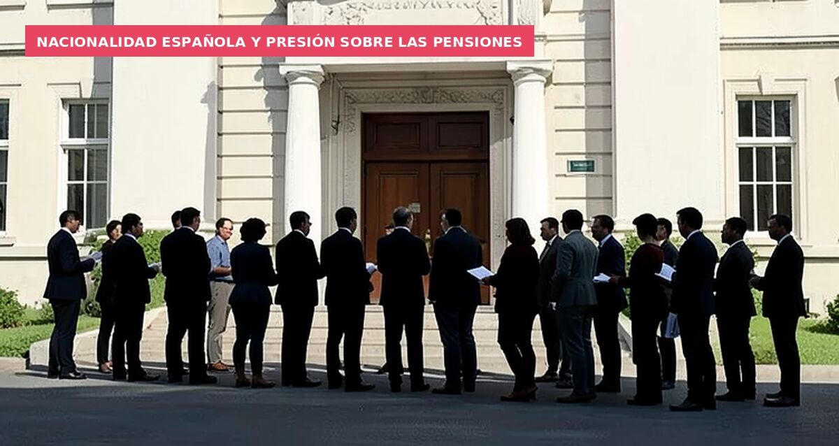 Nacionalidad española y presión sobre las pensiones