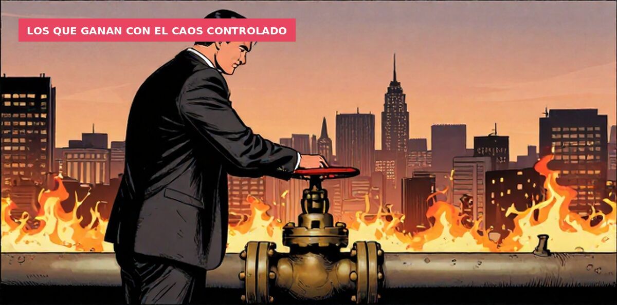 Los que ganan con el caos controlado