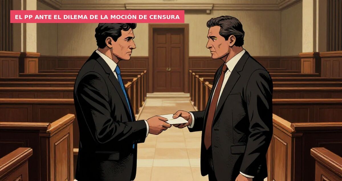 El PP ante el dilema de la moción de censura