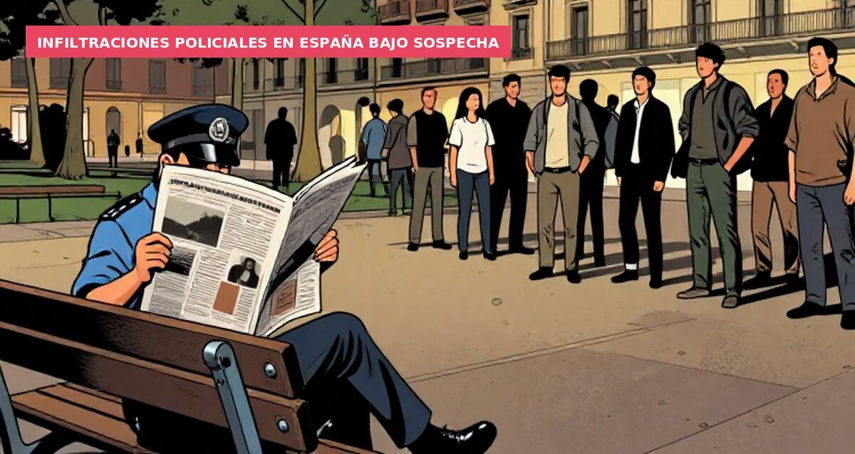Infiltraciones policiales en España bajo sospecha
