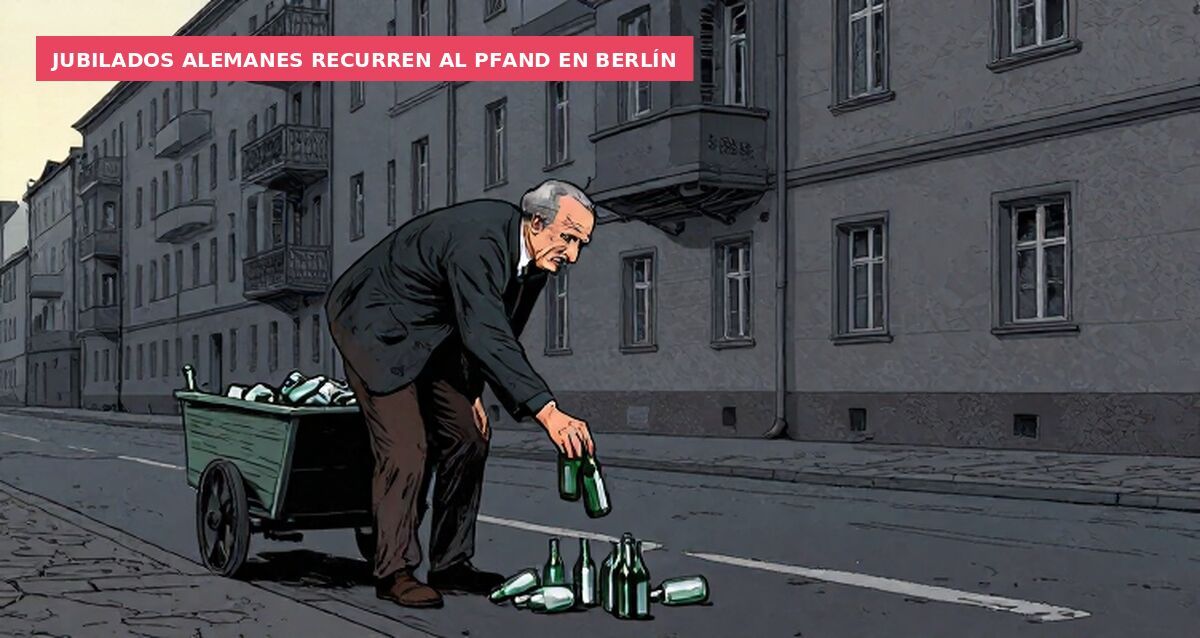 Jubilados alemanes recurren al Pfand en Berlín