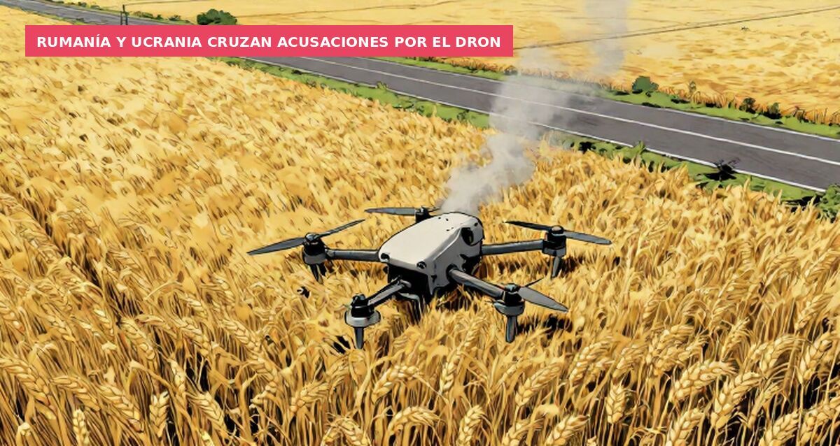 Rumanía y Ucrania cruzan acusaciones por el dron