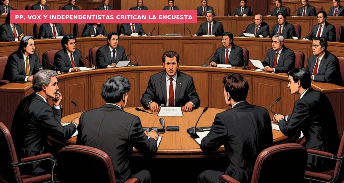 PP, Vox y independentistas critican la encuesta