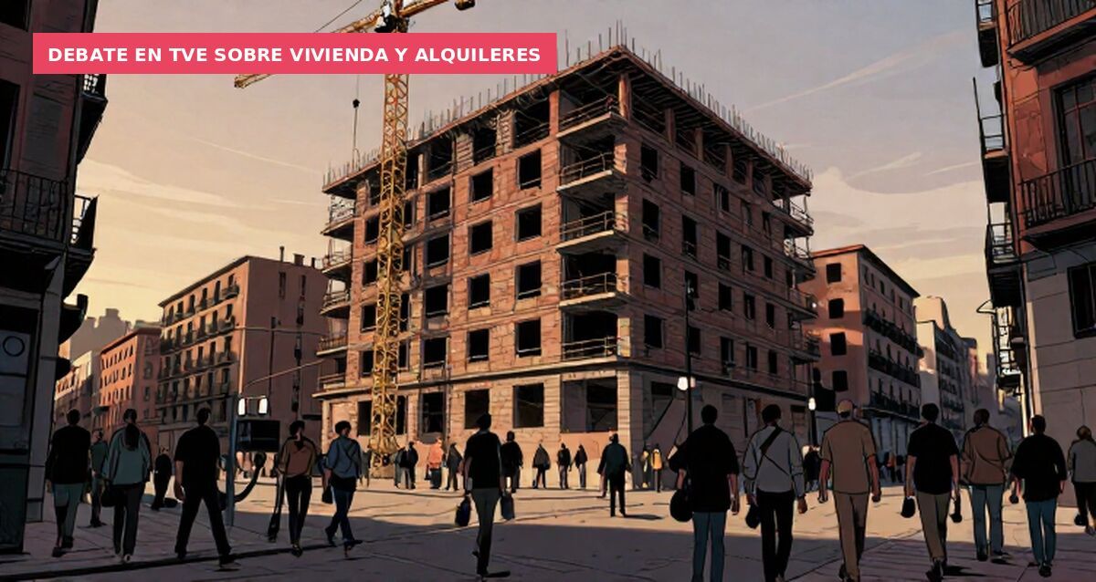 Debate en TVE sobre vivienda y alquileres