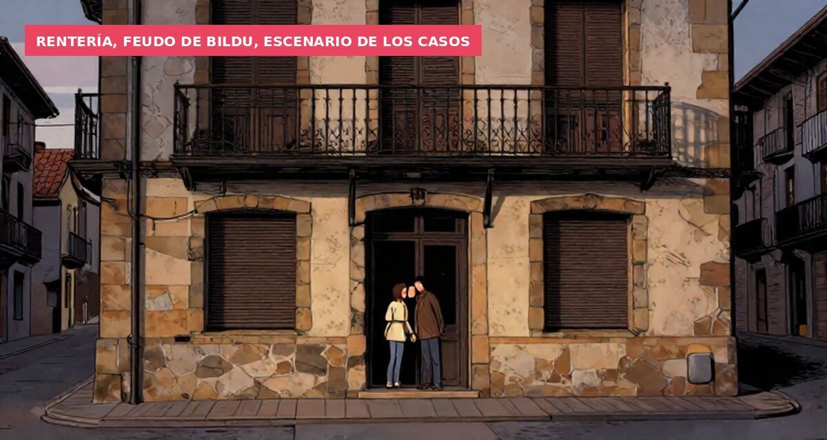 Rentería, feudo de Bildu, escenario de los casos