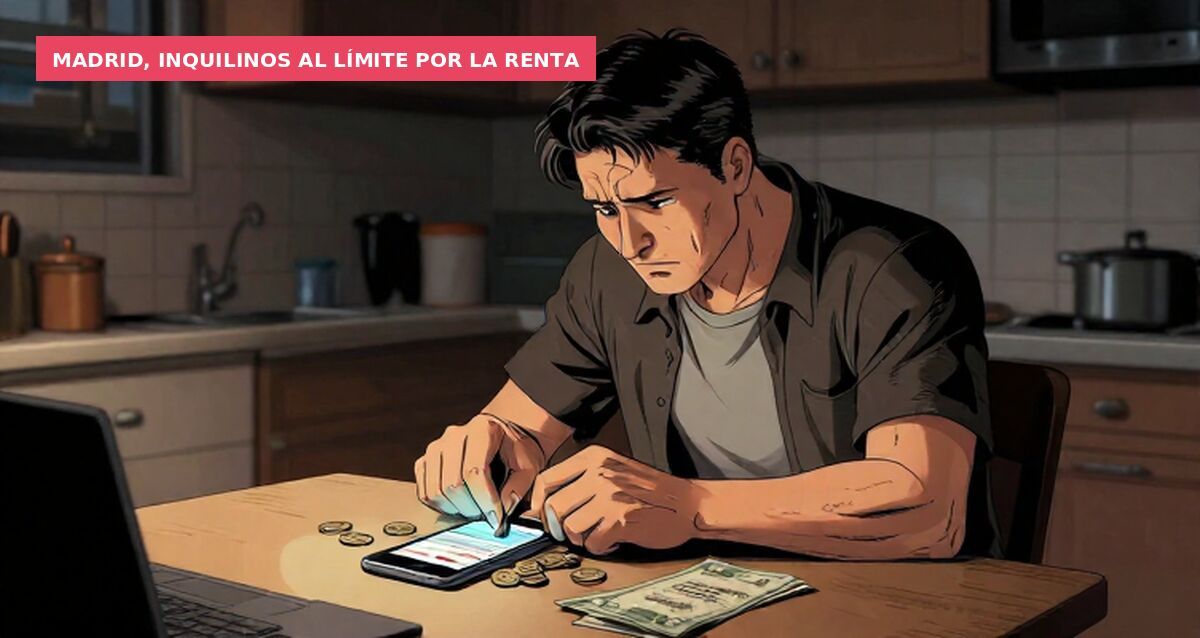 Madrid, inquilinos al límite por la renta
