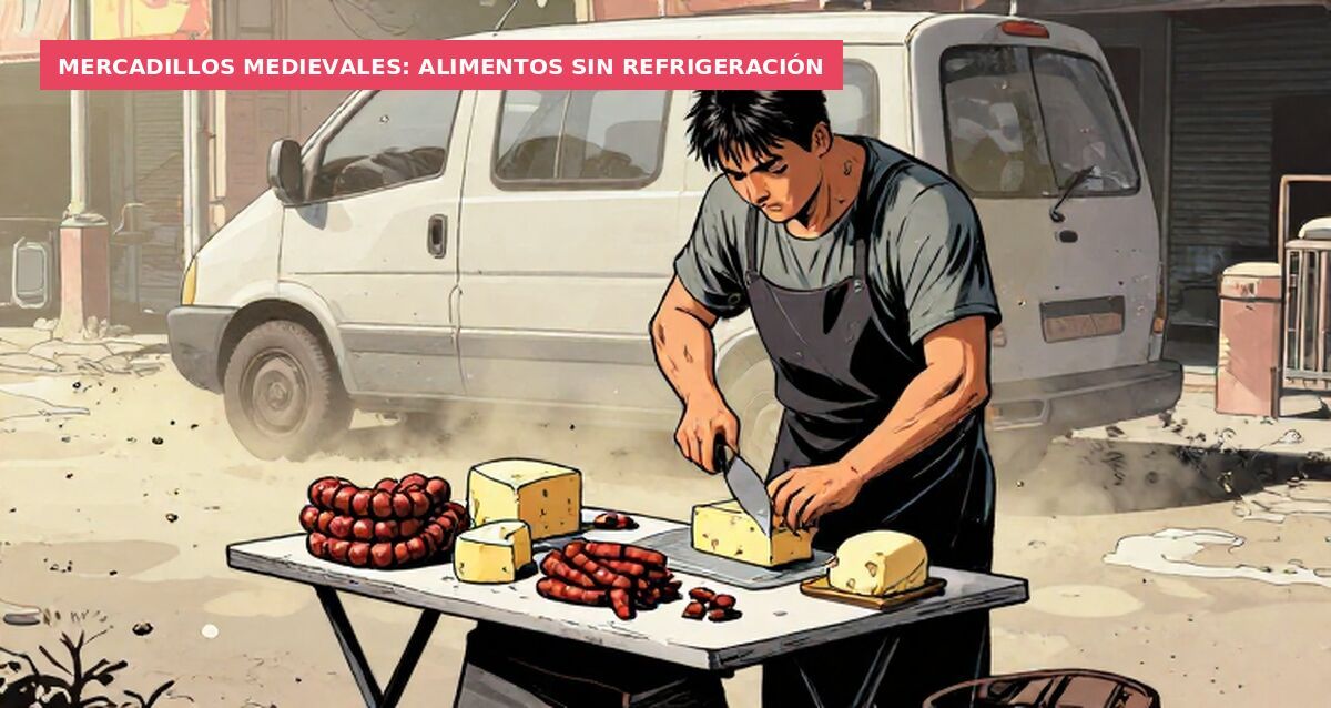 Hasta los eggs de los mercadillos medievales