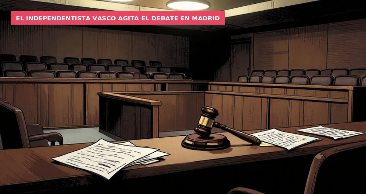 El independentista vasco agita el debate en Madrid