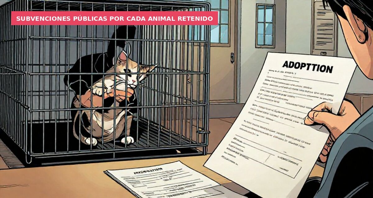 Subvenciones públicas por cada animal retenido