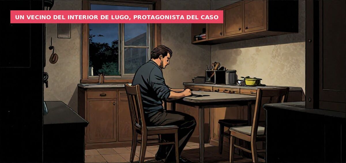 Un vecino del interior de Lugo, protagonista del caso