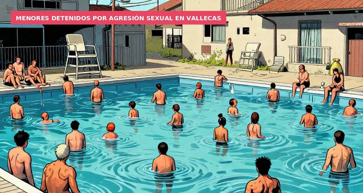 Menores detenidos por agresión sexual en Vallecas