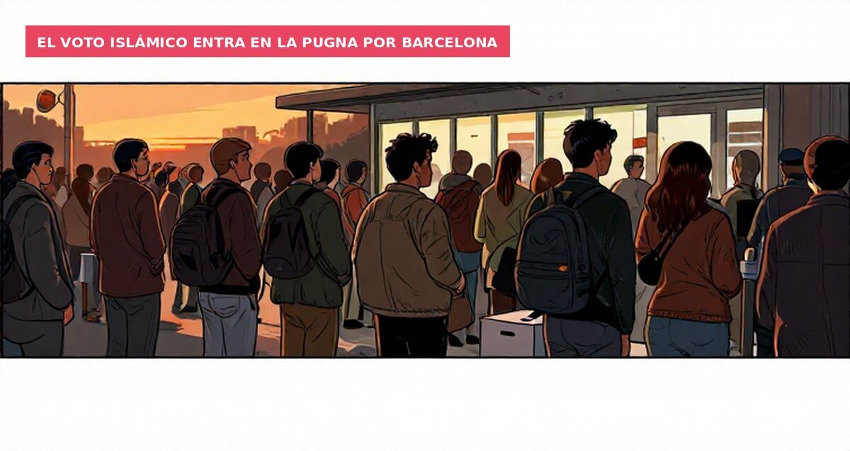 El voto islámico entra en la pugna por Barcelona