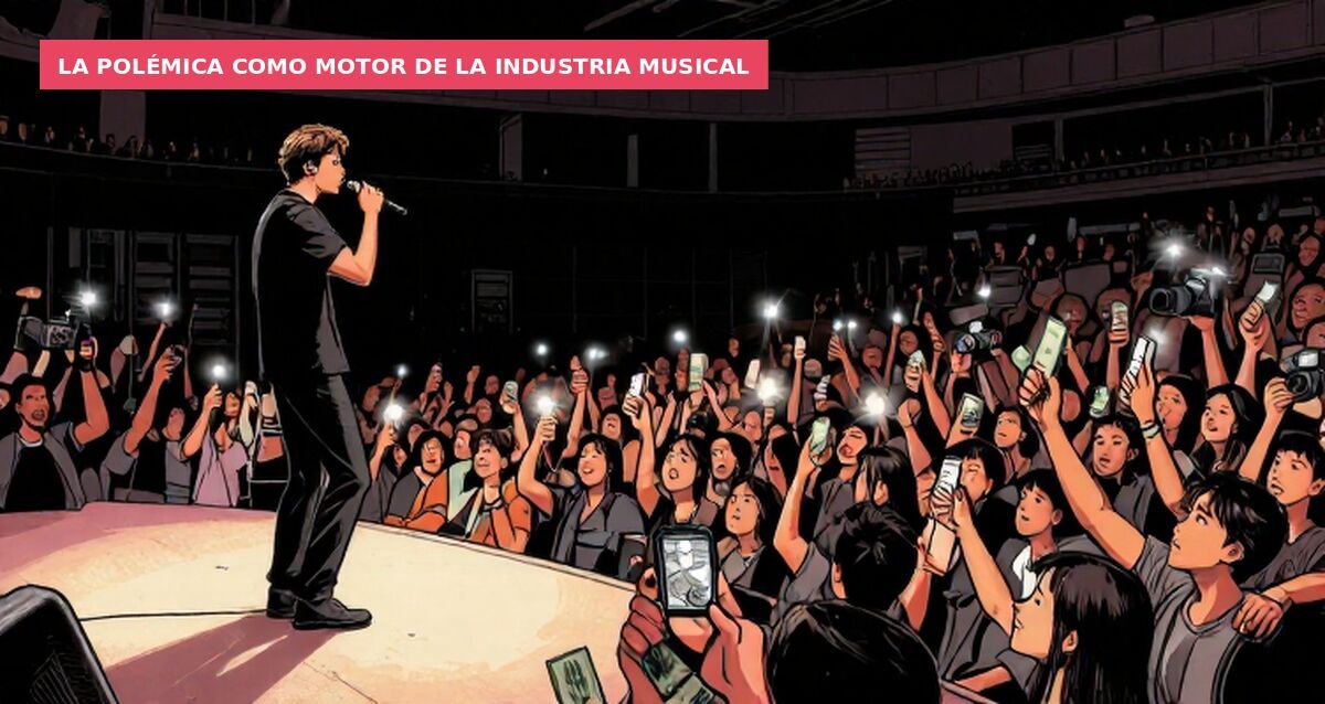 La polémica como motor de la industria musical