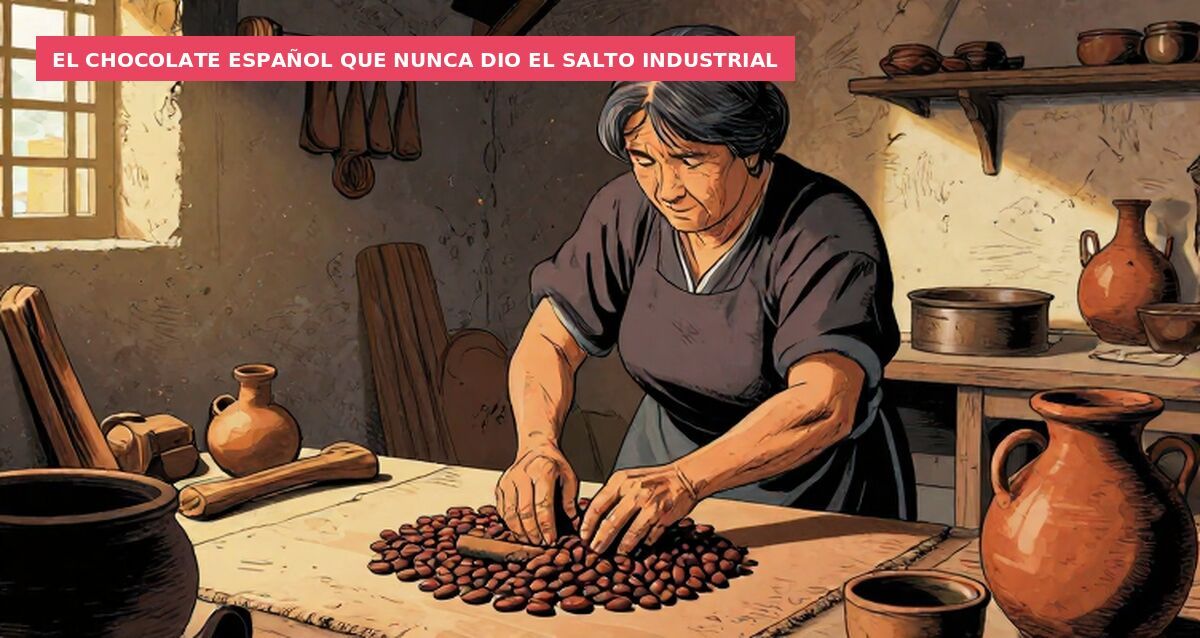 El chocolate español que nunca dio el salto industrial