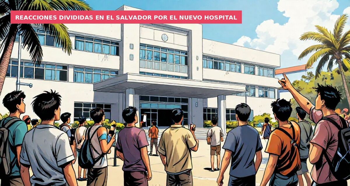 Reacciones divididas en El Salvador por el nuevo hospital
