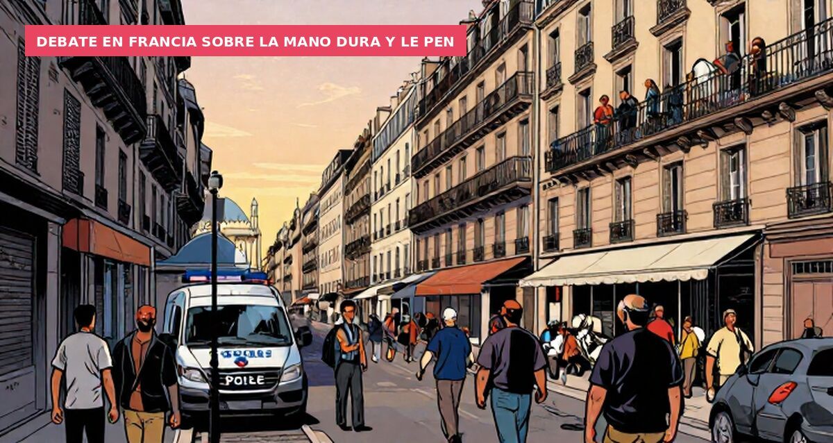 Debate en Francia sobre la mano dura y Le Pen