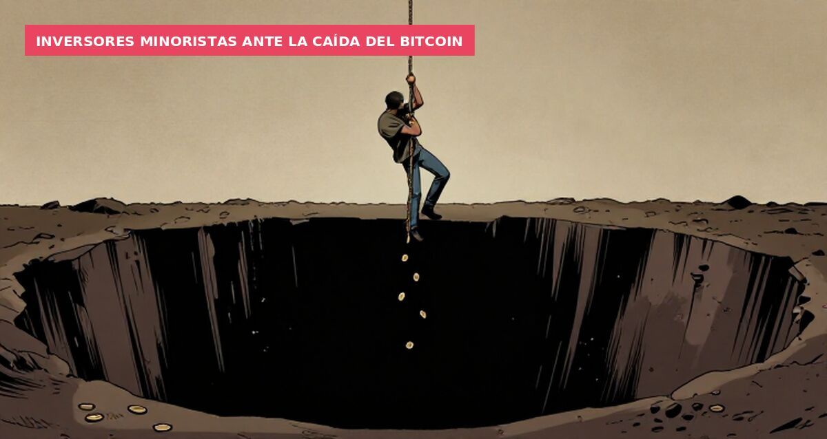 Inversores minoristas ante la caída del bitcoin