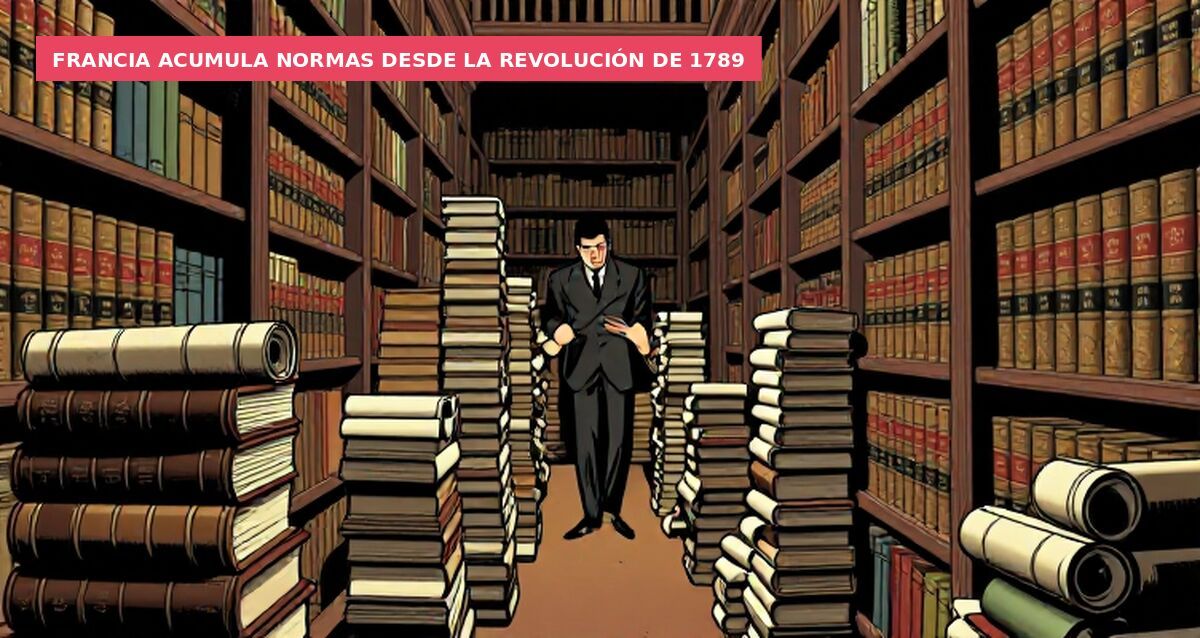 Francia acumula normas desde la Revolución de 1789