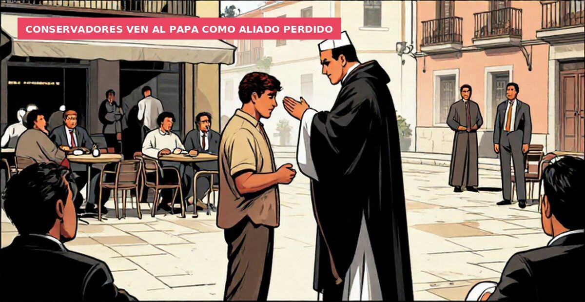 Conservadores ven al Papa como aliado perdido