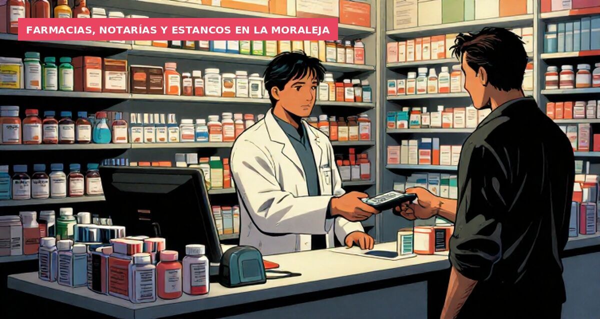 Farmacias, notarías y estancos en La Moraleja