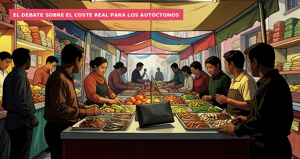El debate sobre el coste real para los autóctonos