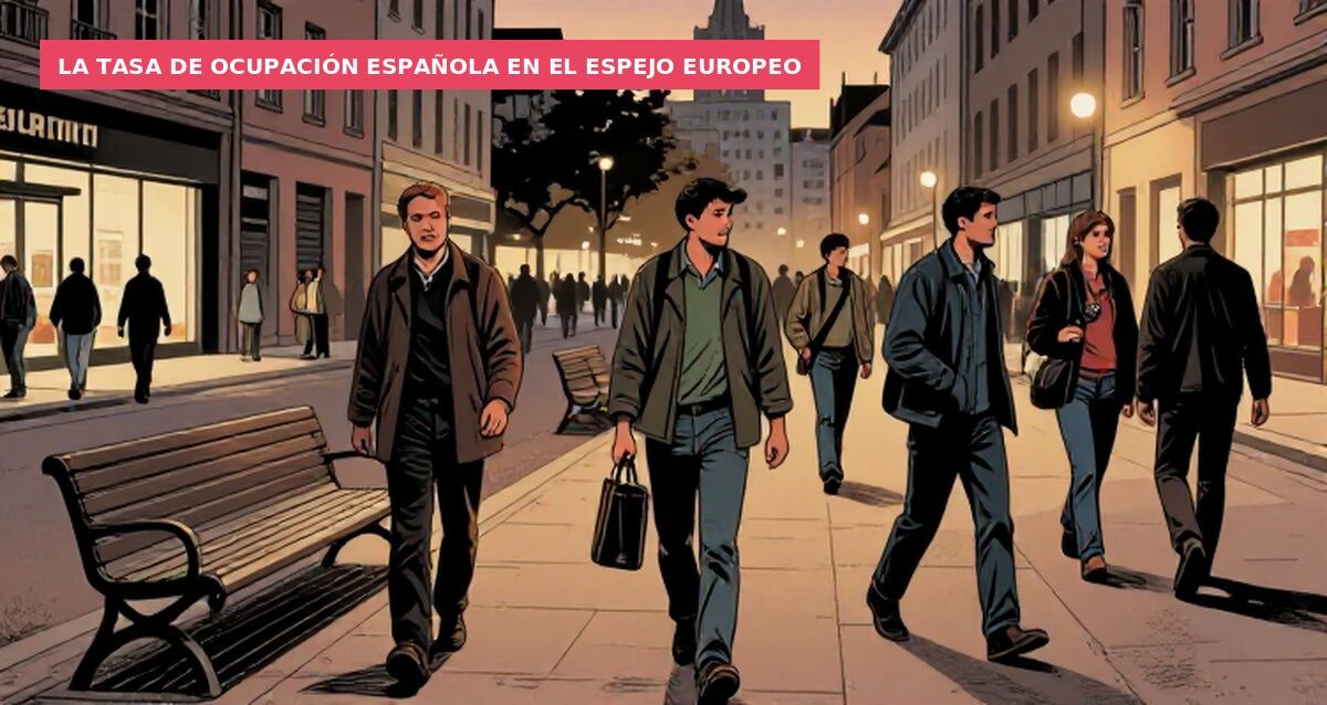 La tasa de ocupación española en el espejo europeo