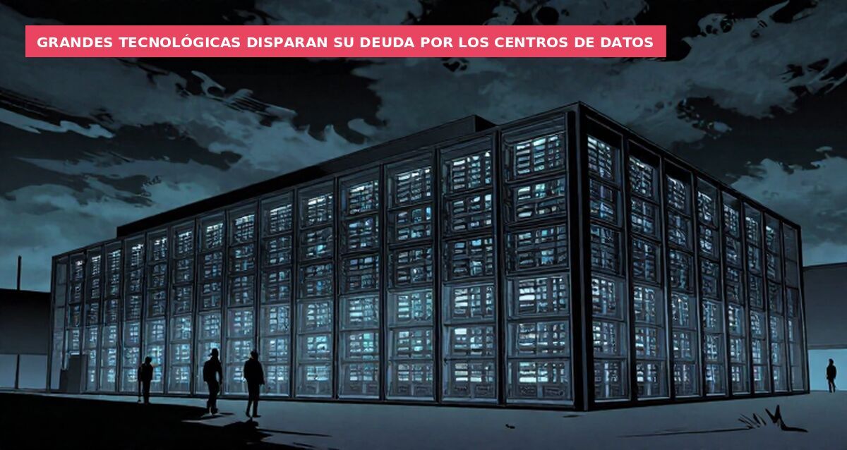 Grandes tecnológicas disparan su deuda por los centros de datos