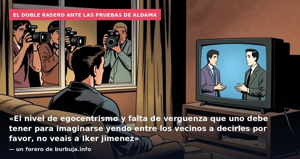 Jordi Evole desolado tras convertirse "Horizonte" de Iker Jiménez lider de audiencia en TV, pide ir "puerta por puerta" para que la gente no lo vea...