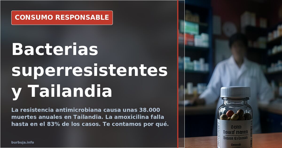 Bacterias superresistentes y Tailandia
